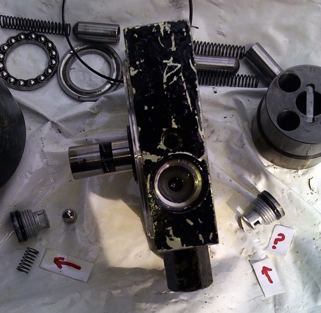 Internal Parts Ready For Cleaning!
