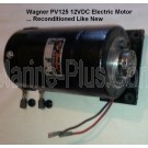 Wagner PV125 Pump Set 12 VDC Electric Motor ONLY (USED, Reconditioned) (STOCK Photo, 2 Brands Avalable for Same Pump)