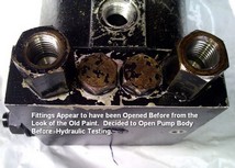 Signs of O-Ring Problem/Wrong Ones & All 4 Fittings May Have Been Removed!